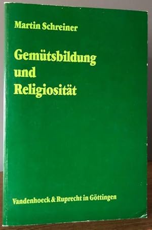 Bild des Verkufers fr Gemtsbildung und Religiositt. zum Verkauf von Antiquariat Lohmann