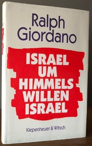 Bild des Verkufers fr Israel um Himmels willen Israel. zum Verkauf von Antiquariat Lohmann