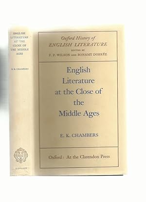 English Literature at the Close of the Middle Ages