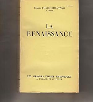 Image du vendeur pour La renaissance mis en vente par JLG_livres anciens et modernes
