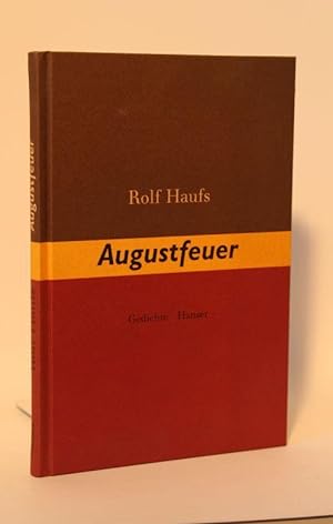 Augustfeuer Gedichte