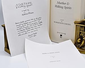 MURTHER & WALKING SPIRITS; [Photocopy page proofs]