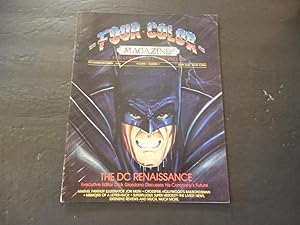 Four Color Magazine Nov 1986 DC Renaissance; Jon Muth; Batman; Fantasy
