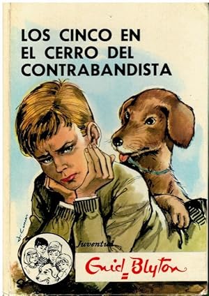 Seller image for LOS CINCO EN EL CERRO DEL CONTRABANDISTA. Ilustraciones de Jos Correas. 11 edi. Trad. Mara Victoria Oliva. for sale by angeles sancha libros