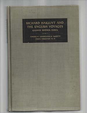 Bild des Verkufers fr RICHARD HAKLUYT AND THE ENGLISH VOYAGES. Edited, With An Introduction By James A. Williamson zum Verkauf von Chris Fessler, Bookseller