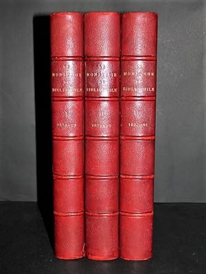 Le Moniteur du Bibliophile. Gazette, Littéraire anecdotique et curieuse.1878-1881. 3 Années, COMP...