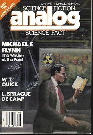 Image du vendeur pour ANALOG Science Fiction/ Science Fact: June 1989 mis en vente par Books from the Crypt