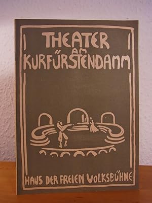 Bild des Verkufers fr Theater am Kurfrstendamm, Haus der Freien Volksbhne. Spielzeit 1957 / 1958. John B. Priestley: Die Zeit und die Conways. Stck in drei Akten zum Verkauf von Antiquariat Weber