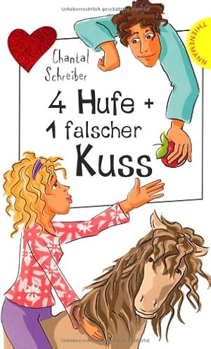 Bild des Verkufers fr 4 Hufe + 1 falscher Kuss: zum Verkauf von Antiquariat Buchhandel Daniel Viertel