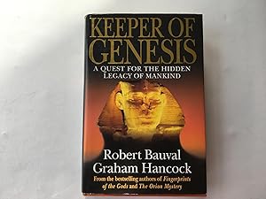 Immagine del venditore per Keeper of Genesis A Quest for the hidden Legacy of Mankind venduto da Book Souk