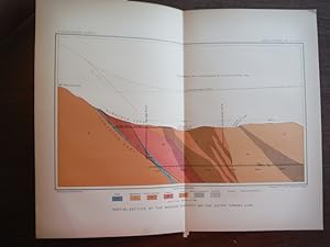 Seller image for Partial Section of the Washoe District on the Sutro Tunnel Line Map for sale by Imperial Books and Collectibles