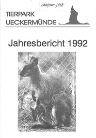 Imagen del vendedor de Jahresbericht 1992 a la venta por Schueling Buchkurier