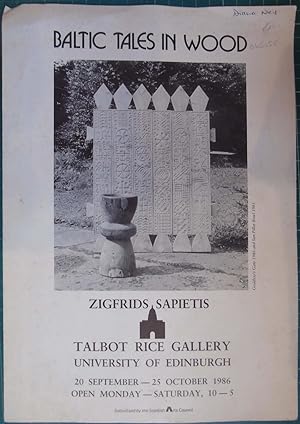 Bild des Verkufers fr Basic Tales in Wood - Talbot Rice Gallery University of Edinburgh zum Verkauf von Hanselled Books