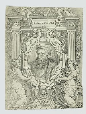 Bild des Verkufers fr [Portrait by Jan Melantrich von Aventin] zum Verkauf von Antiquariaat Schierenberg