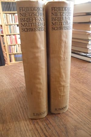 Imagen del vendedor de Friedrich Nietzsches Briefe an Mutter und Schwester. Herausgegeben von Elisabeth Frster-Nietzsche. a la venta por Antiquariat Floeder