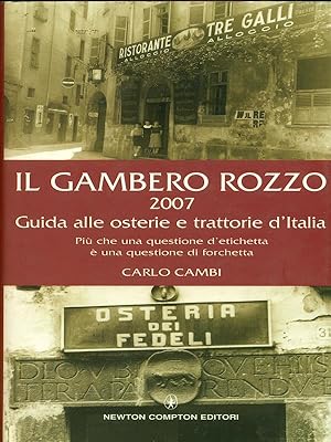 Bild des Verkufers fr Il gambero rozzo 2007. zum Verkauf von Librodifaccia