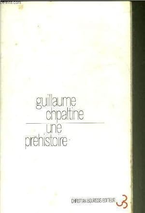 Seller image for UNE PREHISTOIRE. for sale by Le-Livre