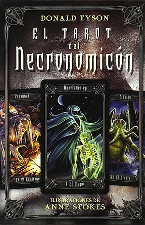 Seller image for EL TAROT DEL NECRONOMICON Libro+baraja+bolsa for sale by Imosver