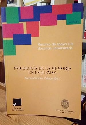 Seller image for Recurso de apoyo a la docencia universitaria. Psicologa de la memoria en esquemas for sale by La Leona LibreRa