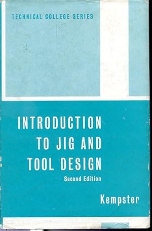 Imagen del vendedor de An Introduction to Jig and Tool Design a la venta por Librairie Le Nord