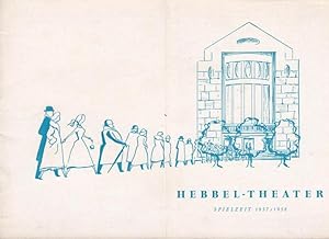 Imagen del vendedor de Rendezvous in Wien. Spielzeit 1957 / 1958. Programmheft. Inszenierung: Bertold Sakmann. Mit: Harry Hardt, Karin Hardt, Ernst Lothar, Friedl Czepa, Asgard Hummel, Martin Berliner, Bruno Dallansky. / Weiterer Inhalt: Hans Weigel - Kleine Rede ber das Theater / ber das Theater (aus einem Brief von Rudolf Borchardt an Hugo von Hofmannsthal). a la venta por Antiquariat Carl Wegner