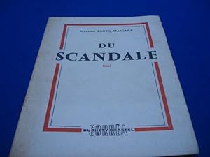 Seller image for Du Scandale for sale by Emmanuelle Morin