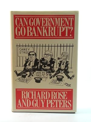 Bild des Verkufers fr Can Government Go Bankrupt? zum Verkauf von PsychoBabel & Skoob Books