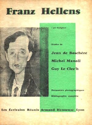 Etudes de jean de boschere michel Manoll guy le clec'h