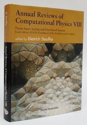 Bild des Verkufers fr Annual Reviews of Computational Physics VIII. Theme Issue: Scaling and Disordered Systems. With figures zum Verkauf von Der Buchfreund