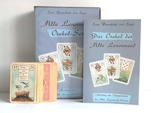 Mlle Lenormand Orakel-Set. Handbuch und 36 Mlle Lenormand-Karten in original Kunststoffverpackung