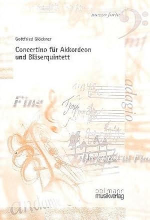 Bild des Verkufers fr Concertinofr Akkordeon, Flte, Klarinette, Oboe, Fagott und Horn : Partitur und Akkordeonstimme zum Verkauf von AHA-BUCH GmbH