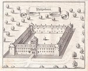 "Philipsborn" - Jagdschloss Philippsborn Saarbrücken Malstatt Saarland print