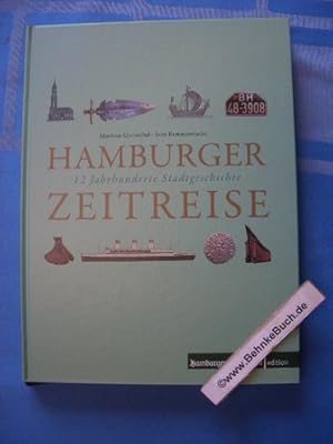 Seller image for Hamburger Zeitreise : 12 Jahrhunderte Stadtgeschichte. Matthias Gretzschel ; Sven Kummereincke. Mit Ill. von Kati Krger. [Hrsg. Lars Haider] / Hamburger-Abendblatt-Edition for sale by Antiquariat BehnkeBuch