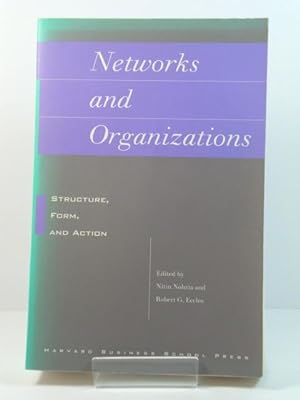 Bild des Verkufers fr Networks and Organizations: Structure, Form, and Action zum Verkauf von PsychoBabel & Skoob Books