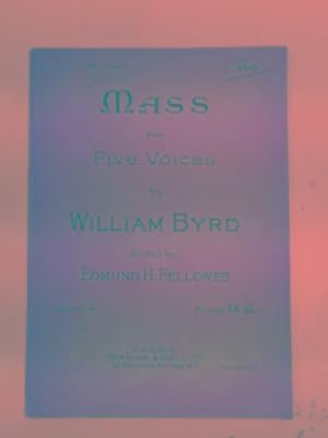 Immagine del venditore per Mass for five voices venduto da Cotswold Internet Books