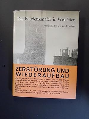 Bild des Verkufers fr Die Baudenkmler in Westfalen - Kriegsschden und Wiederaufbau zum Verkauf von Antiquariat Strter