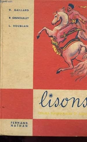 Seller image for LISONS - COURS ELEMENTAIRES SECONDE ANNEE for sale by Le-Livre