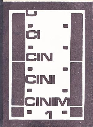 Cinim 1 + 2. (2 of a total of 3 issues published) Journal of the London Filmmakers Co-operative 1...