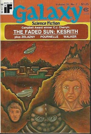 Imagen del vendedor de GALAXY Science Fiction: February, Feb. 1978 ("The Faded Sun: Kesrith"; "The Courts of Chaos") a la venta por Books from the Crypt