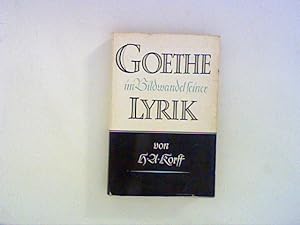 Image du vendeur pour Goethe im Bildwandel seiner Lyrik. Zweiter band mis en vente par ANTIQUARIAT FRDEBUCH Inh.Michael Simon