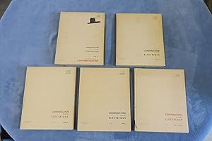 Image du vendeur pour Cours de Construction Du Matriel Electrique A L'usage des lves lectro-techniciens. 5 Volumes. mis en vente par librairie ESKAL