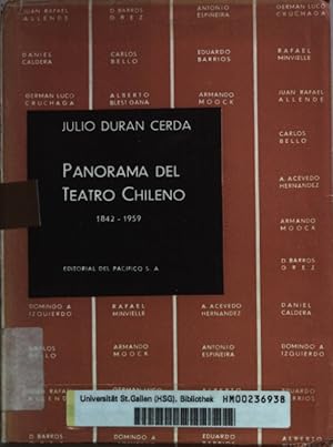 Panorama del teatro chileno, 1842-1959: estudio critico y antologia.