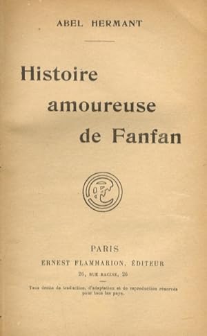 Histoire amoureuse de Fanfan.