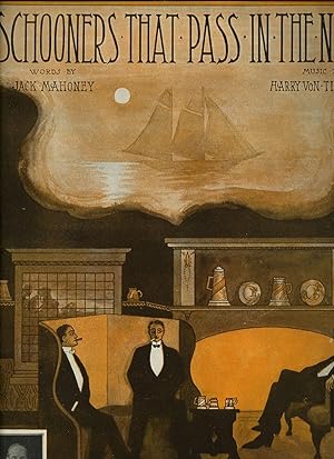 Immagine del venditore per Schooners that Pass in the Night [Vintage Piano Sheet Music] venduto da Little Stour Books PBFA Member