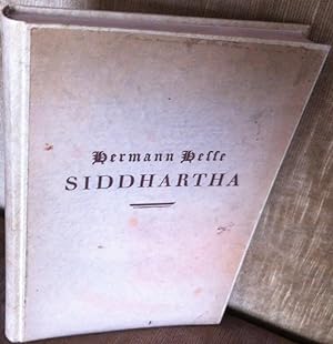 Bild des Verkufers fr Siddhartha. Eine indische Dichtung zum Verkauf von Araki Antiquariat Georg Dehn