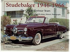 Immagine del venditore per Studebaker 1946-1966: the Classic Postwar Years venduto da Anvil Books