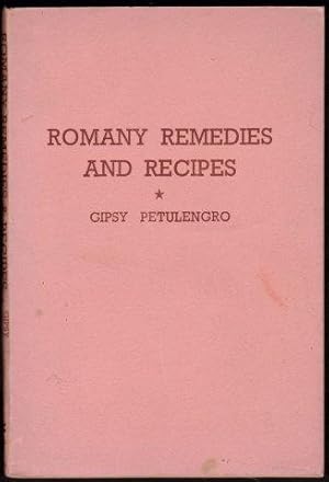 Image du vendeur pour Romany Remedies and Recipes. 1948 mis en vente par Janet Clarke Books ABA