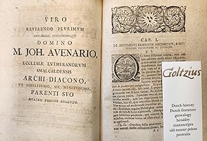 Dissertatio logica de confusa eruditione [.] Jena Iohannes Fridiericus Ritter 1721