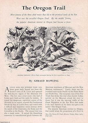 Imagen del vendedor de The Oregon Trail. An original article from History Today magazine, 1961. a la venta por Cosmo Books