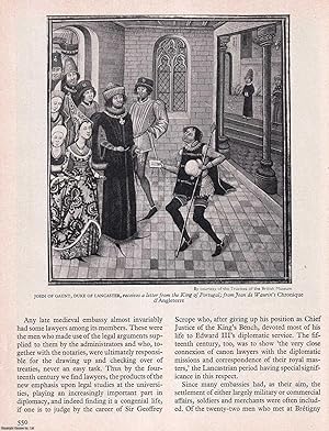 Immagine del venditore per Diplomacy in Late-Medieval England. An original article from History Today magazine, 1967. venduto da Cosmo Books